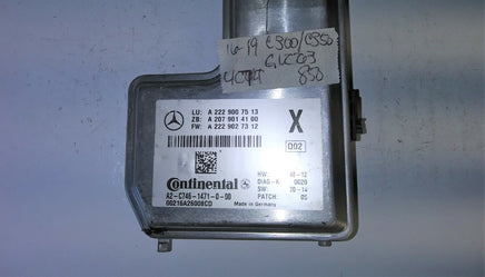 A 222 900 75 13 Mercedes C300 C350 GLC63 2016-2019 camera control module