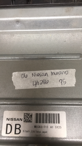 MEC83-711 Nissan Murano 2006 ecm ecu computer
