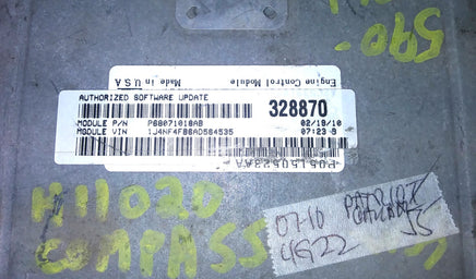 P68071018AB ecm ecu computer 2007-2010 Jeep Patriot or Caliber
