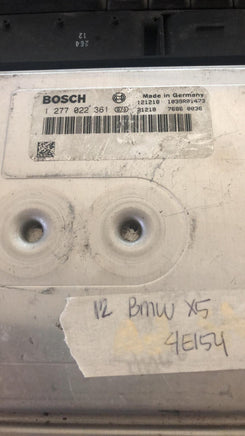 2012 BMW X5 ecu ecm computer 1 277 022 361