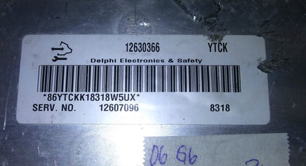12630366 ecm ecu computer 2006 Pontiac G6