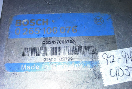 0 265 106 076 abs anti-lock brake control module 1992-1996 Mercedes 600SEL