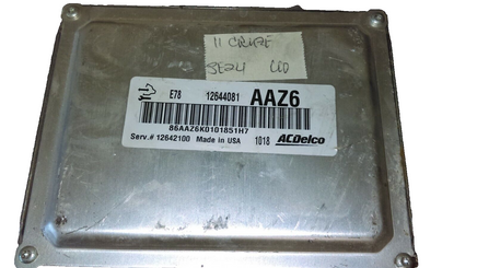 12644081 Chevy Cruze 2011 ECM ECU computer TESTED GOOD