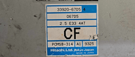 33920-67D54 Suzuki Vitara 1999-2000 ecm ecu computer - Swan Auto