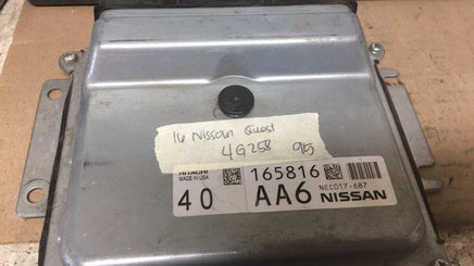 NEC017-687 Nissan Quest ecu ecm computer 2016 - Swan Auto