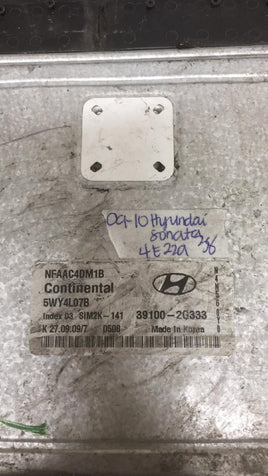 39100-2G333 ecm ecu computer 2009-2010 Hyundai Sonata