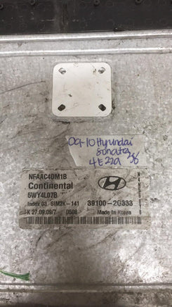 39100-2G333 ecm ecu computer 2009-2010 Hyundai Sonata