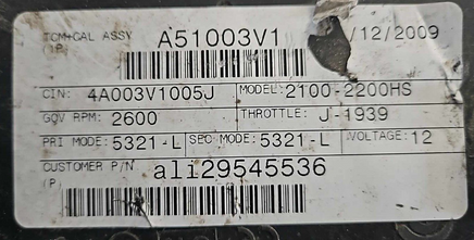 2100-2200HS TCM transmission computer 2009-2011 International Durastar