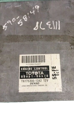 89661-06670 Toyota Camry 1999 ecu ecm computer