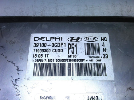 39100-3CDP1 Hyundai Santa Fe 2017-2018 ecu ecm computer