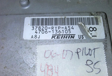 37820-RYP-A54 Honda Pilot 2006-2007 ecu ecm computer