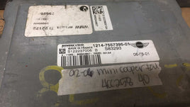 1214-7557395-01 Mini Cooper 2002-2006 ecm ecu computer