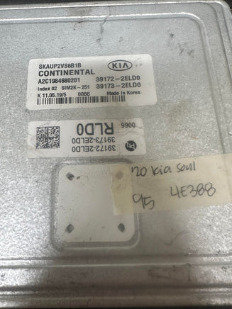 39172-2ELD0 Kia Soul 2020  ecm ecu computer