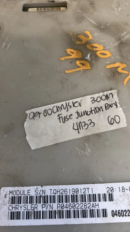 P04602282AH Chrysler 300M 1999-2000 BCM Body Control Module
