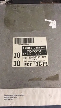 89661-02431 Toyota Corolla 1998 ecm ecu computer
