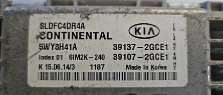 39137-2GCE1 ecm ecu computer 2015 Kia Sportage