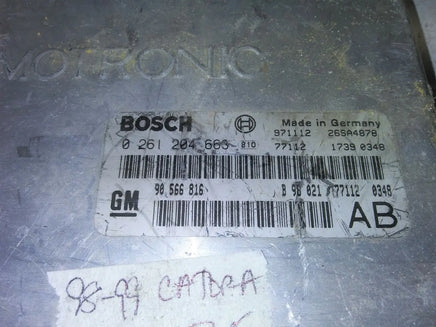 0 261 204 663 ecm ecu computer 1998-1999 Cadillac Catera