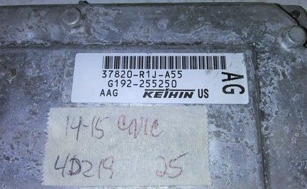 37820-R1J-A55 Honda Civic 2014-2015 ecm ecu computer