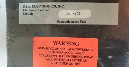 E7TF-12A650-BH1A Ford Ranger or Bronco 2 1987 ecm ecu computer **REMAN**