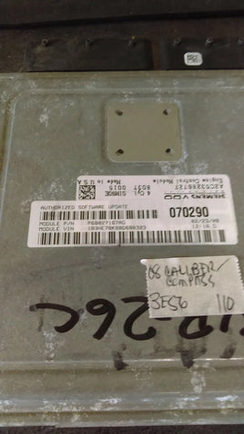 2008 Compass, Caliber or Patriot ecm ecu computer P68027167AD