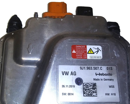 9J1.963.507.C Battery warmer control module 2020-2023 Porsche Taycan
