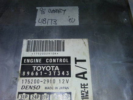 1998 Toyota Camry ecm ecu computer 89661-3T343
