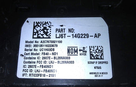 LJ6T-14G229-AP telematics communication module 2021-2022 Ford Escort - Swan Auto