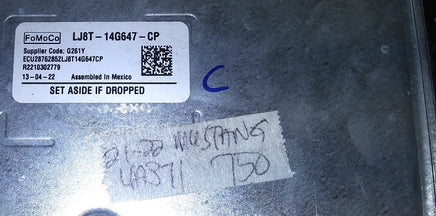 LJ8T-14G647-CP communication telematics control module 2021-2022 Ford Mustang