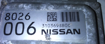 310369SB0C tcm transmission computer 2015 Nissan NX200