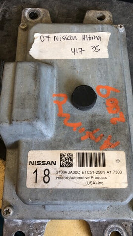 ETC51-256N Nissan Altima 2007  TCM transmission computer