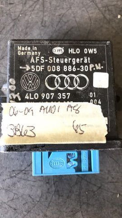 2006-2009 Audi A8 headlight range adjuster relay module 4L0 907 357