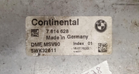 7 614 628 BMW 528 528i  ecm ecu computer 2011