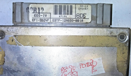 E8TF-12A650-BB1A ecm ecu computer 1988-1990 Ford Tempo