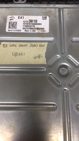 12723810 Chevrolet Silverado or GMC Sierra 2500 ecm ecu computer 2023
