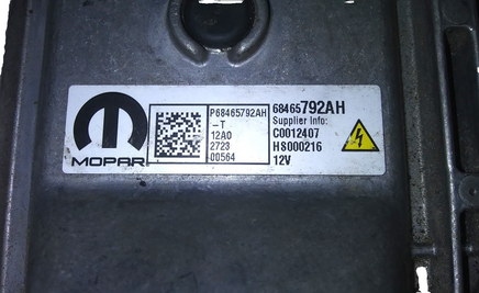 P68465792AH ignition control module 2025 Dodge Ram 1500