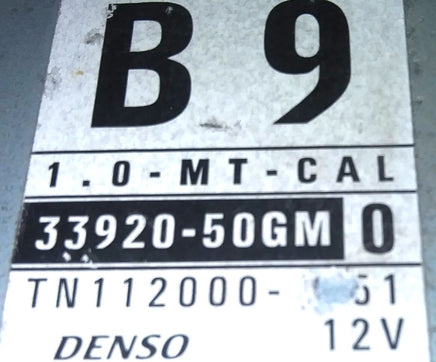 33920-50GM0 ecu ecm computer 1999 Geo Metro