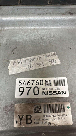 NEC000-038 Nissan or Infiniti ecm ecu computer  2011-2014 - Swan Auto