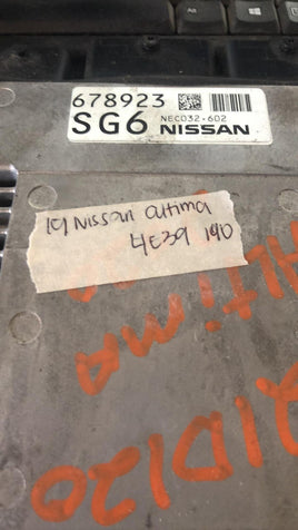 NEC032-602 Nissan Altima 2019 ecm ecu computer