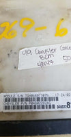 P04602282AG Body Control Module 1999 Chrysler Concorde 300