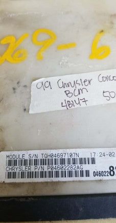 P04602282AG Body Control Module 1999 Chrysler Concorde 300