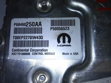 P68460250AA ecm ecu computer 2021 Jeep Cherokee