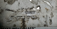 12596237 GM ecu ecm computer
