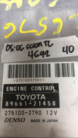 89661-21450 Scion TC ecm ecu computer 2005-2006