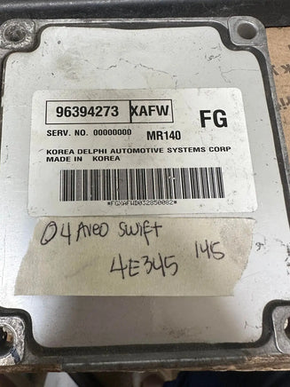96394273 Chevy Aveo 2004 ecm ecu computer