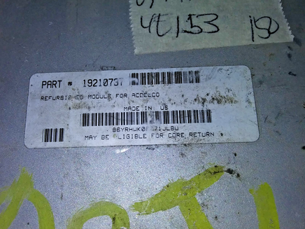 19210737 ecm ecu computer 2009 Chevy Impala