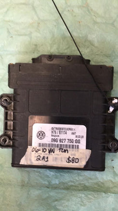 2009-2010 VW Tiguan tcm transmission computer 09G 927 750 GG