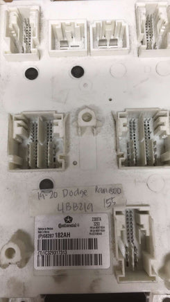 P68287182AH Dodge Ram pickup 2019-2020 body control module computer