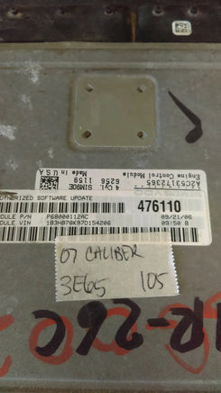 2007 Dodge Caliber ecm ecu computer P68000112AC