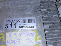 2018-2019 Nissan Pathfinder ecm ecu computer NEC037-003