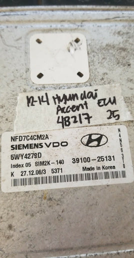 39100-25131 Hyundai Sonata 2006-2008 ecm ecu computer
